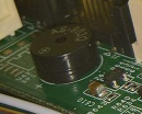 soldered buzzer